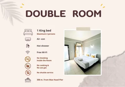 Double Room — Blue Wave House