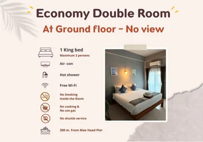 Economy Double Room — Blue Wave House